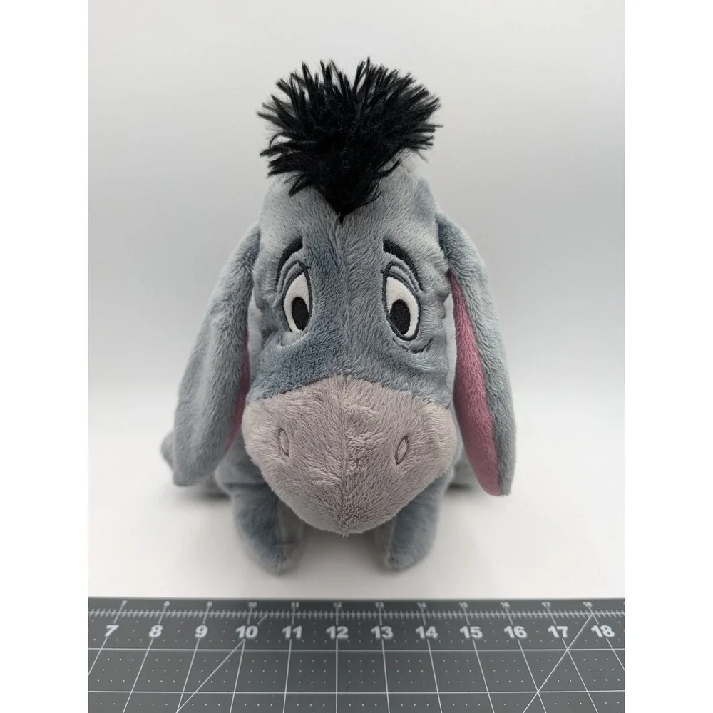 Disney Eeyore Plush 15 Inch Gray Winnie‎ the Pooh Stuffed Animal Toy